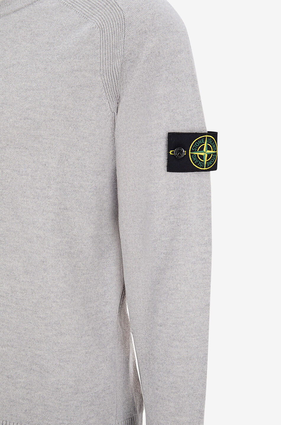 STONE ISLAND Strickpullover mit Rundhalsausschnitt 5100045 Herren GRAU 3