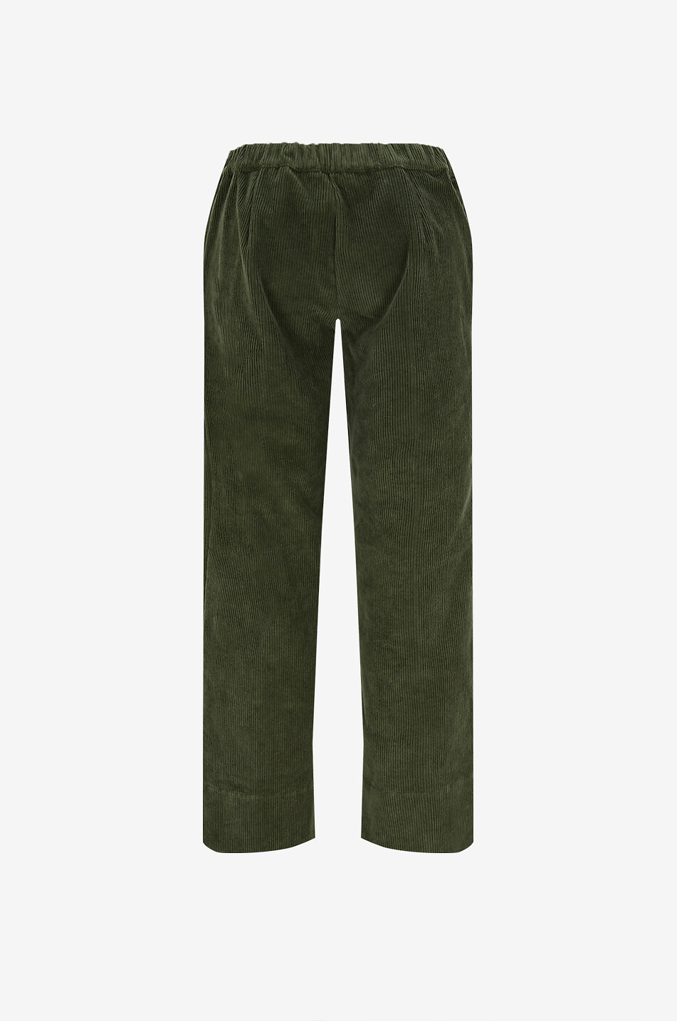 Pantalon large en velours évasé