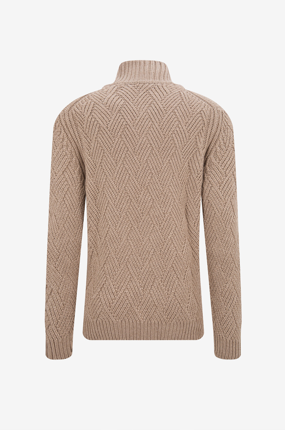 トップス Cashmere Fur Cardigan lidnm Full-zip cashmere cardigan - GRAN SASSO - BROWN - Bongénie