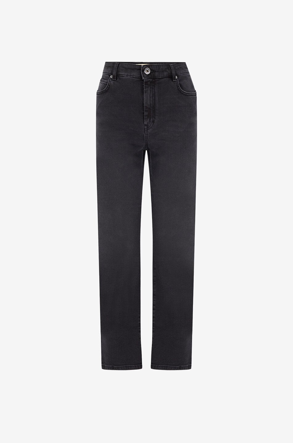 WEEKEND MAX MARA Cinese straight denim jeans Women BLACK 1