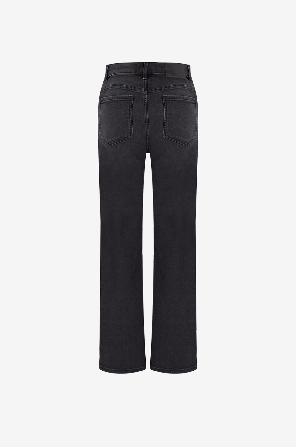WEEKEND MAX MARA Cinese straight denim jeans Women BLACK 2