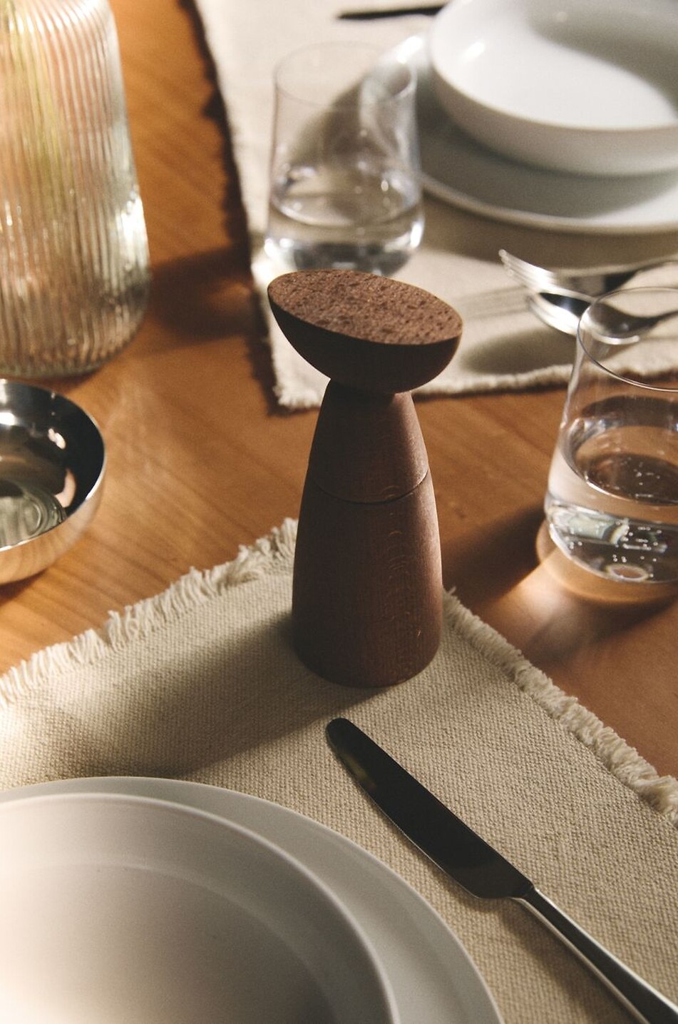 ALESSI Oaxaca salt and pepper mills Home BROWN 2
