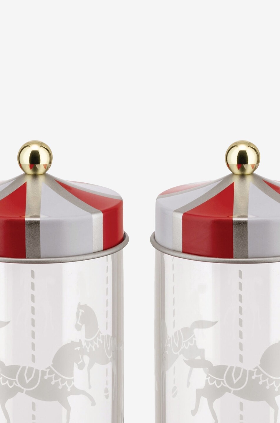 ALESSI Two-piece Circus spice rack set Home MULTI COLOURED 3