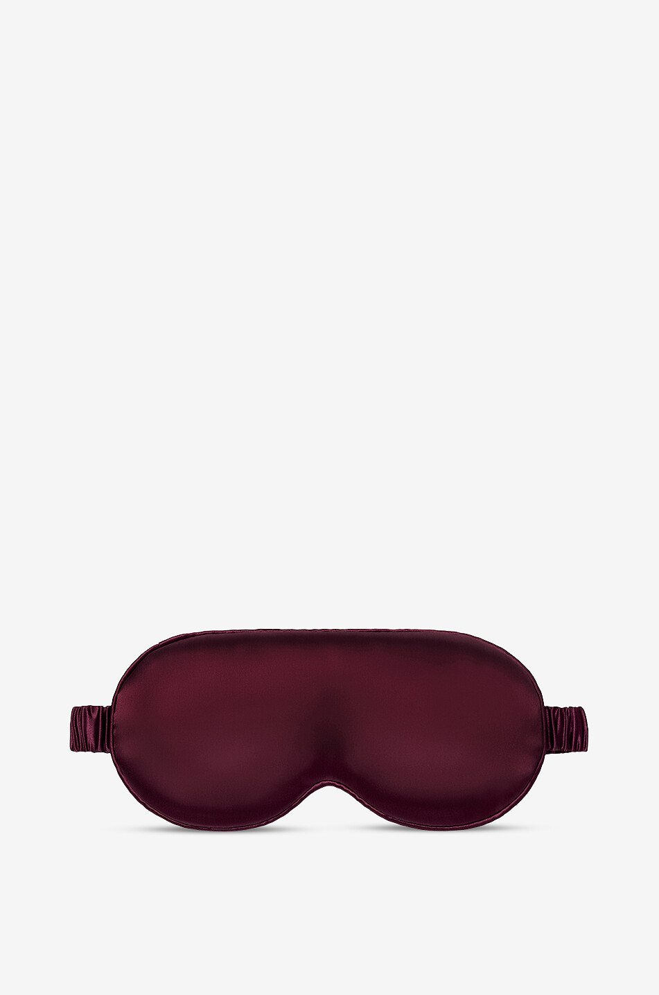 SLIP Masque de nuit en soie Contour Crimson Unisexe ROUGE FONCÉ 2