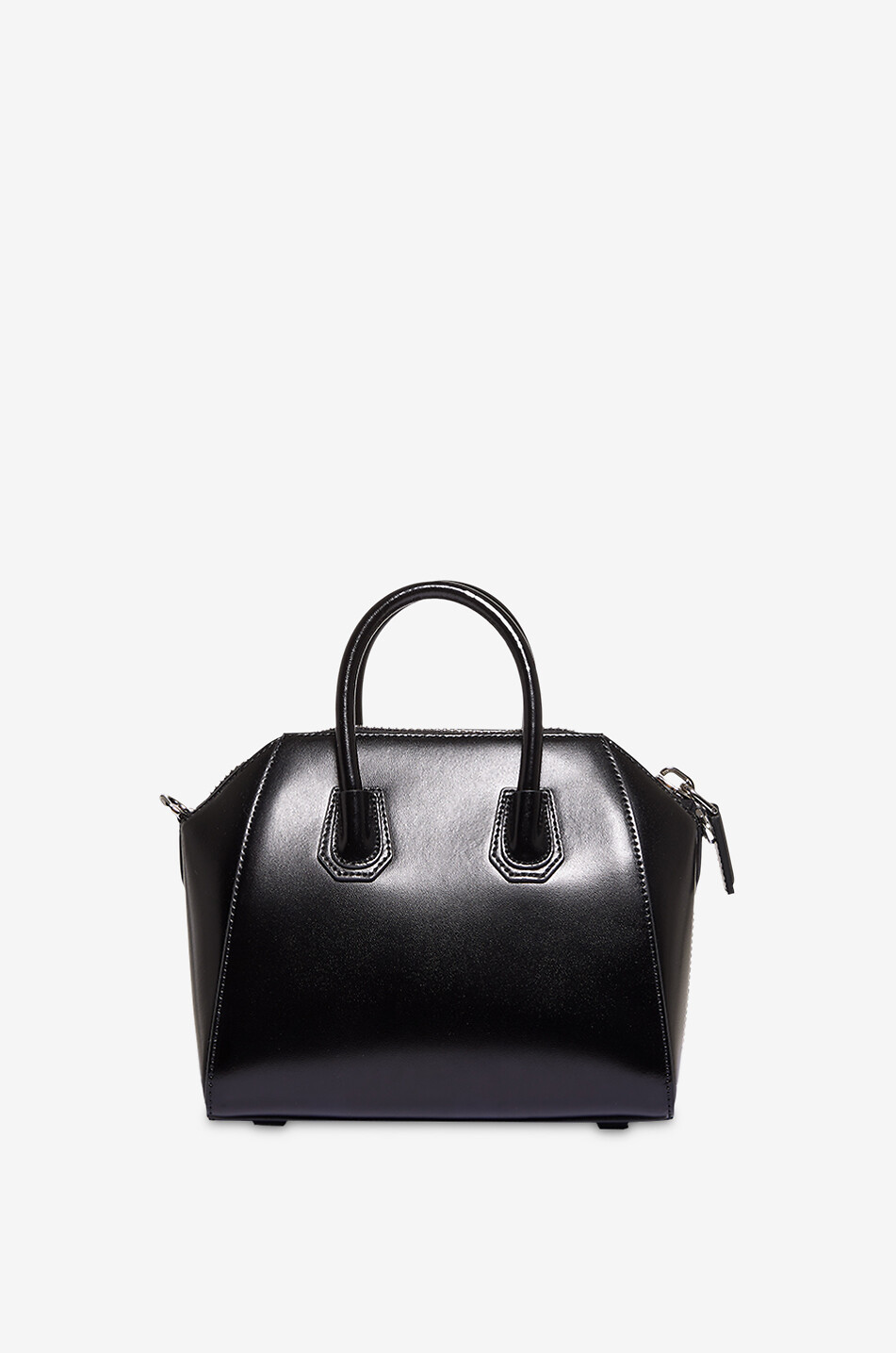 GIVENCHY Sac à main en cuir brillant Antigona Mini Femme NOIR 3