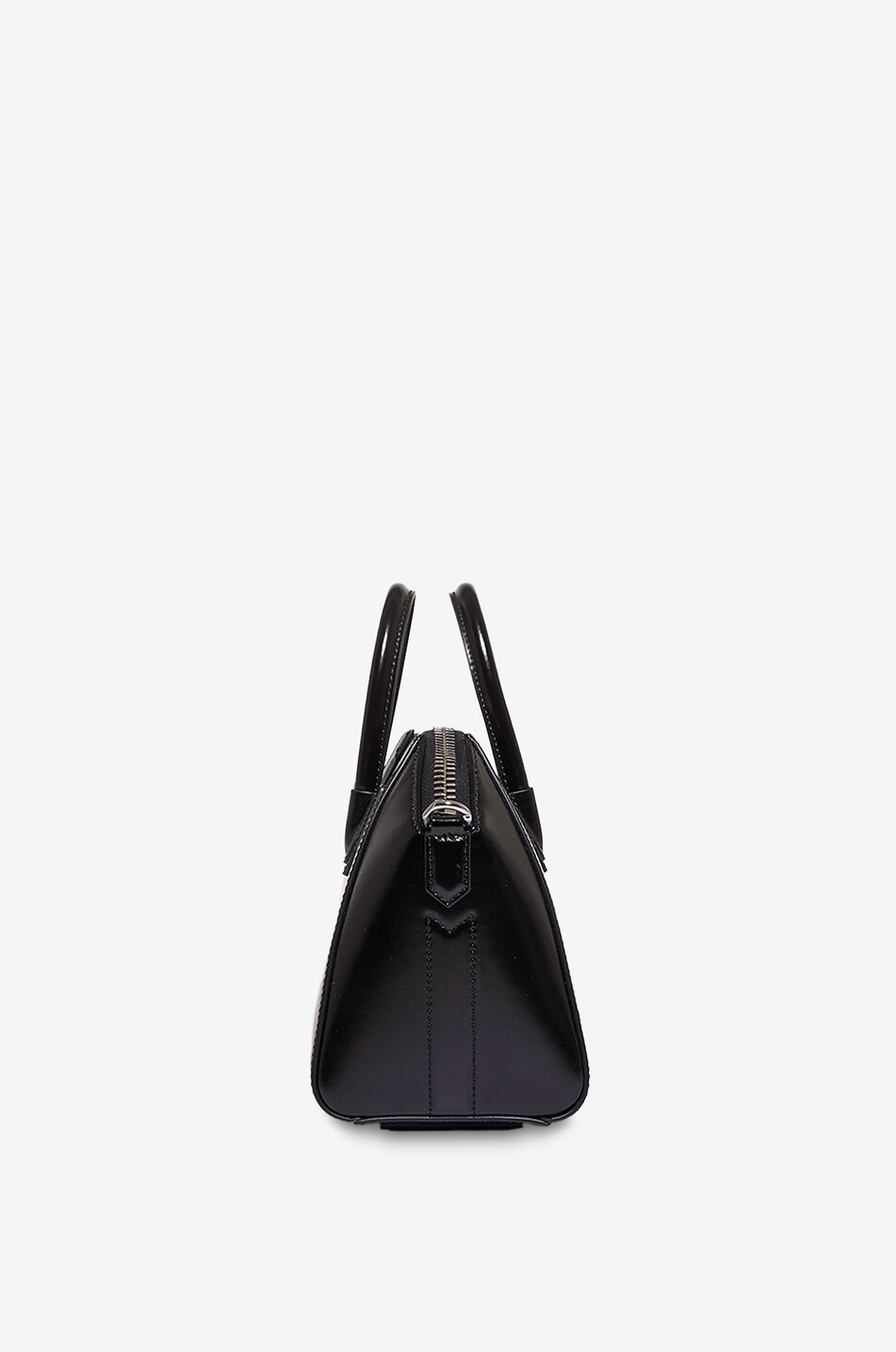GIVENCHY Sac à main en cuir brillant Antigona Mini Femme NOIR 4
