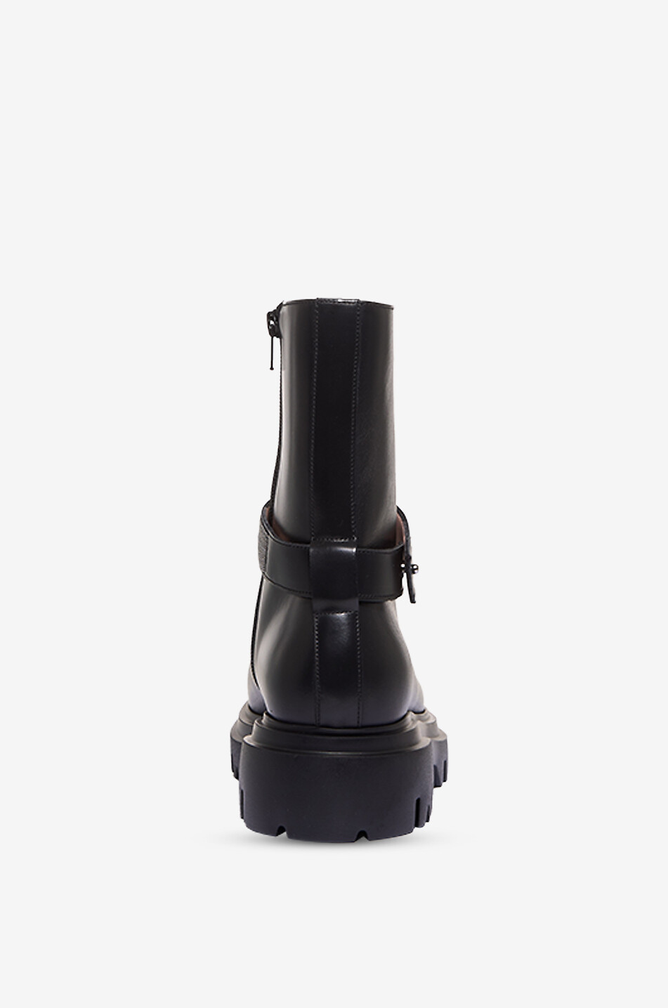 Smooth leather chelsea boots with rubber caps - FABIANA FILIPPI