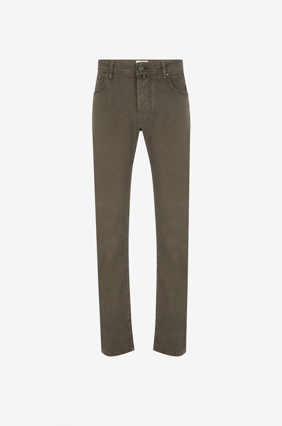 JACOB COHEN Jeans mit geradem Bein aus Baumwolle und Lyocell Bard Herren MITTELGRÜN 1