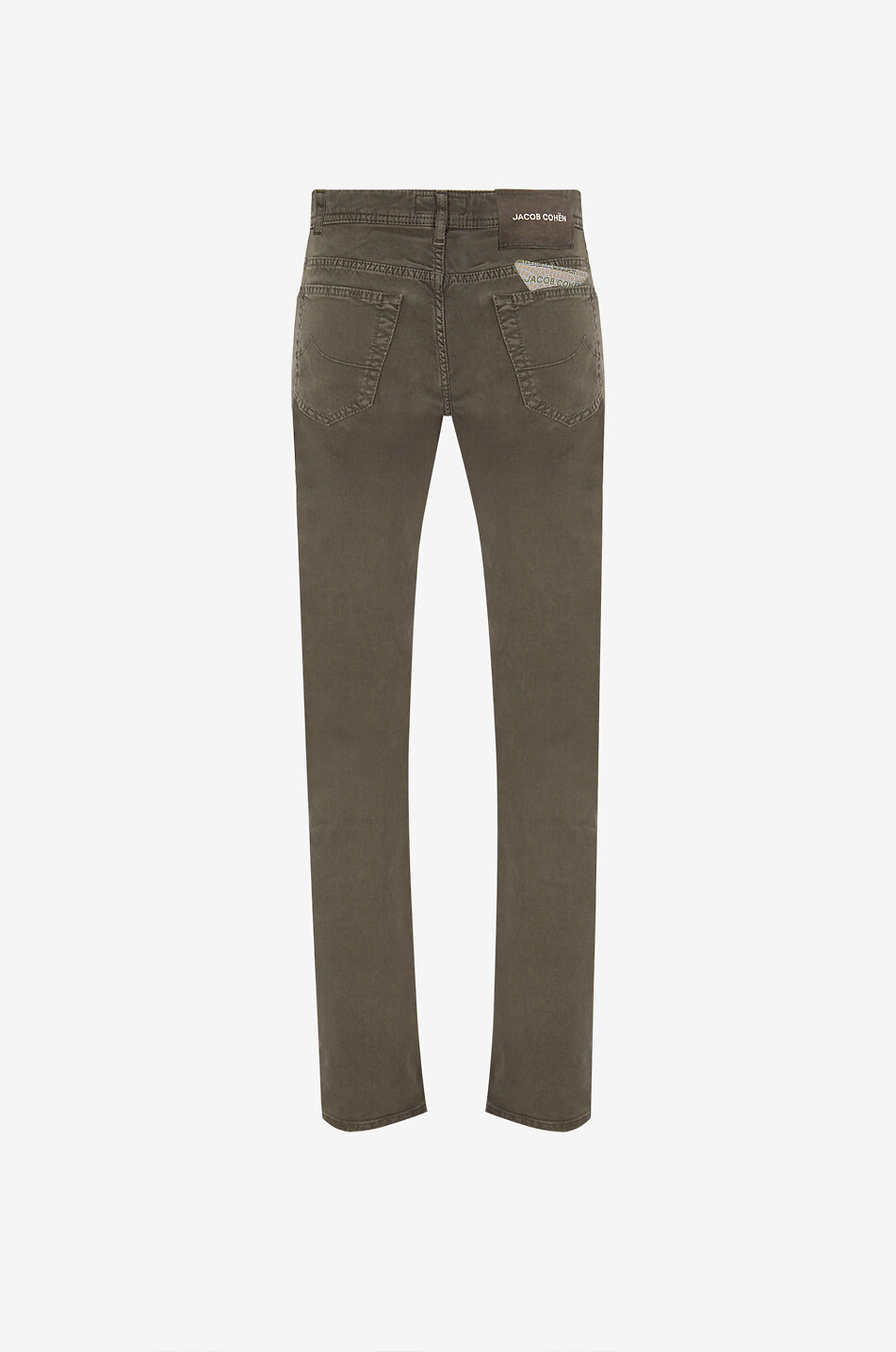 JACOB COHEN Jeans mit geradem Bein aus Baumwolle und Lyocell Bard Herren MITTELGRÜN 2