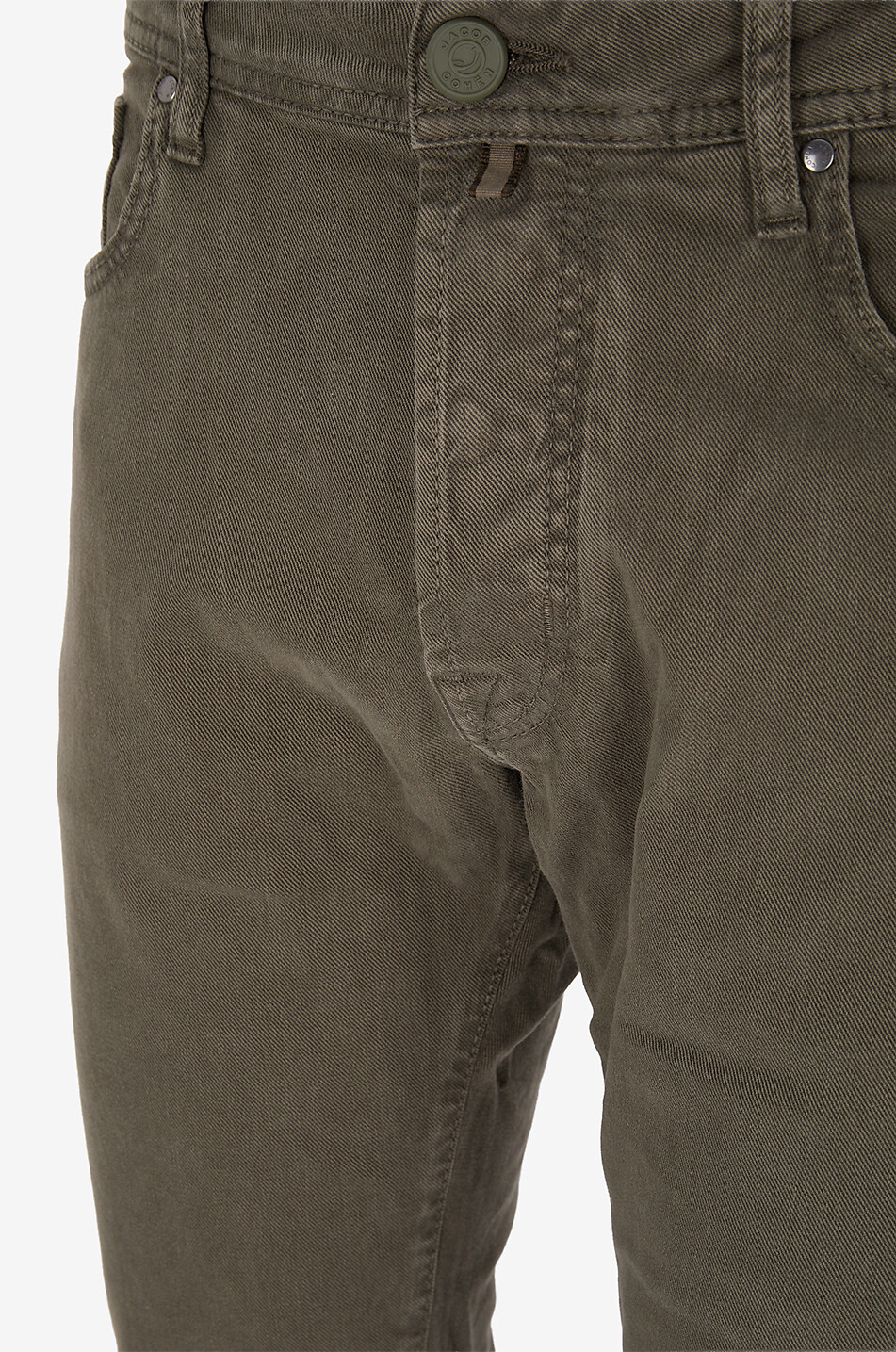 JACOB COHEN Jeans mit geradem Bein aus Baumwolle und Lyocell Bard Herren MITTELGRÜN 3