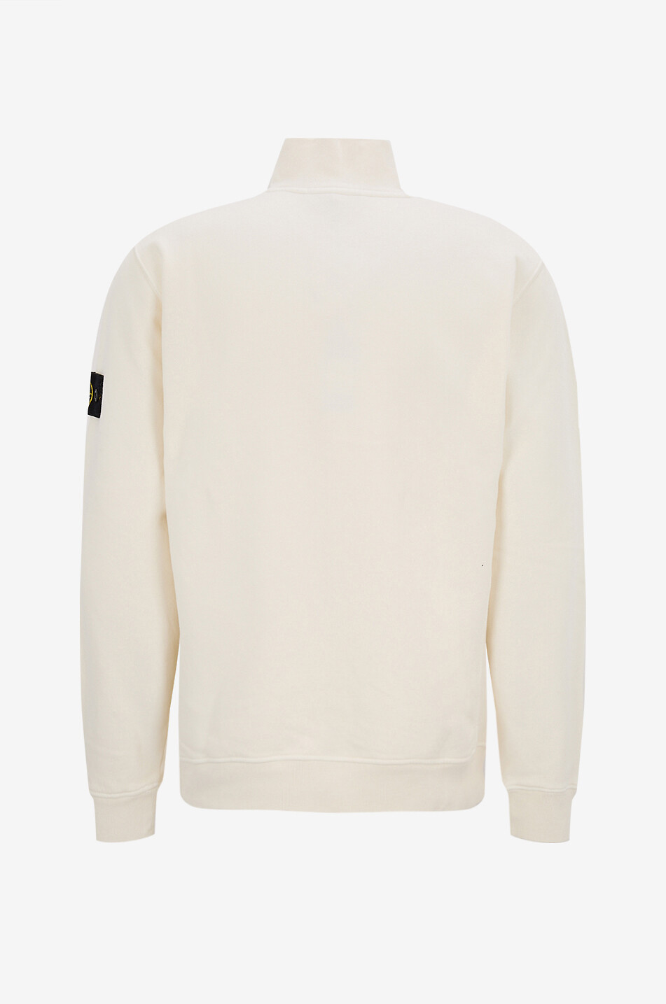 STONE ISLAND Sweatshirt mit Stehkragen und Reissverschluss 6100068 Herren CREMEFARBEN 2