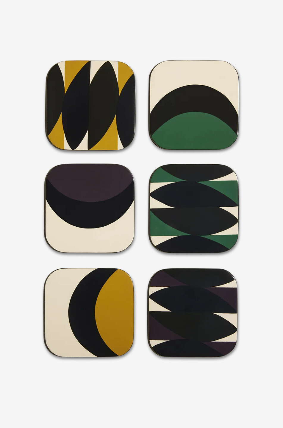 Tchin set of 6 coasters