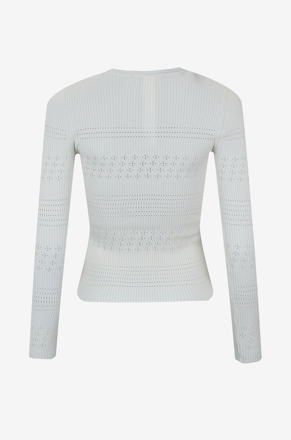 TWINSET Jersey crewneck pullover Women EGGSHELL 2