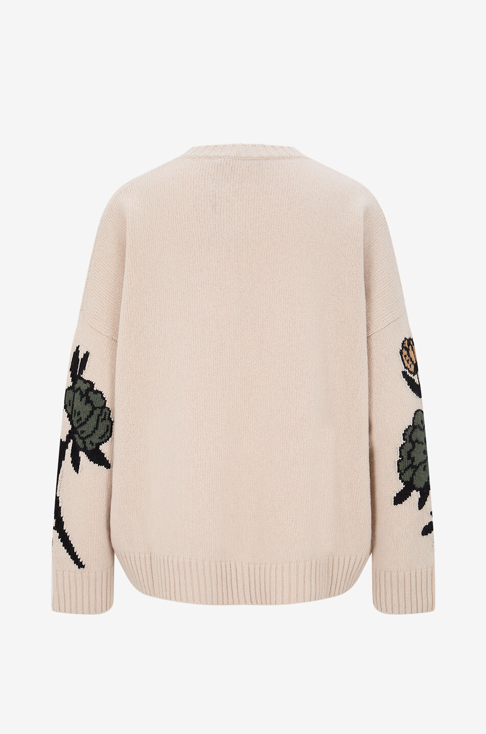 Pavidi patterned knit jumper WEEKEND MAX MARA Light beige