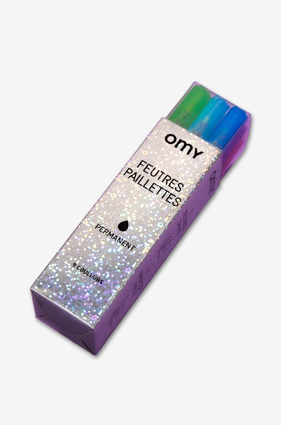 Marqueurs paillettes enfant Glitters Markers
