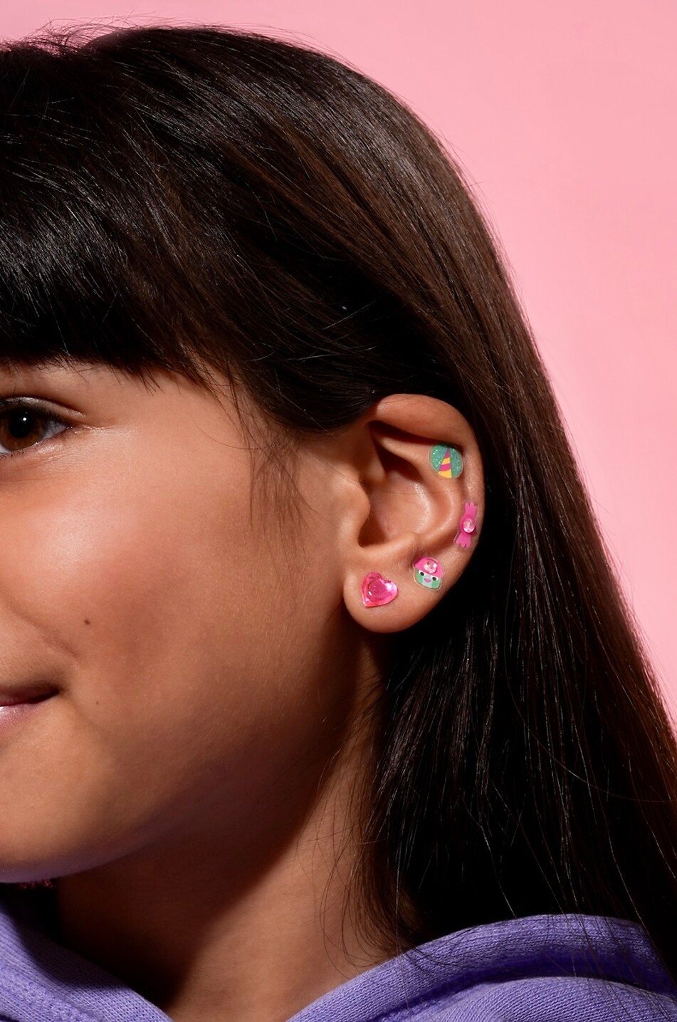 OMY Lily children's ear stickers Unisex MULTI COLOURED 6