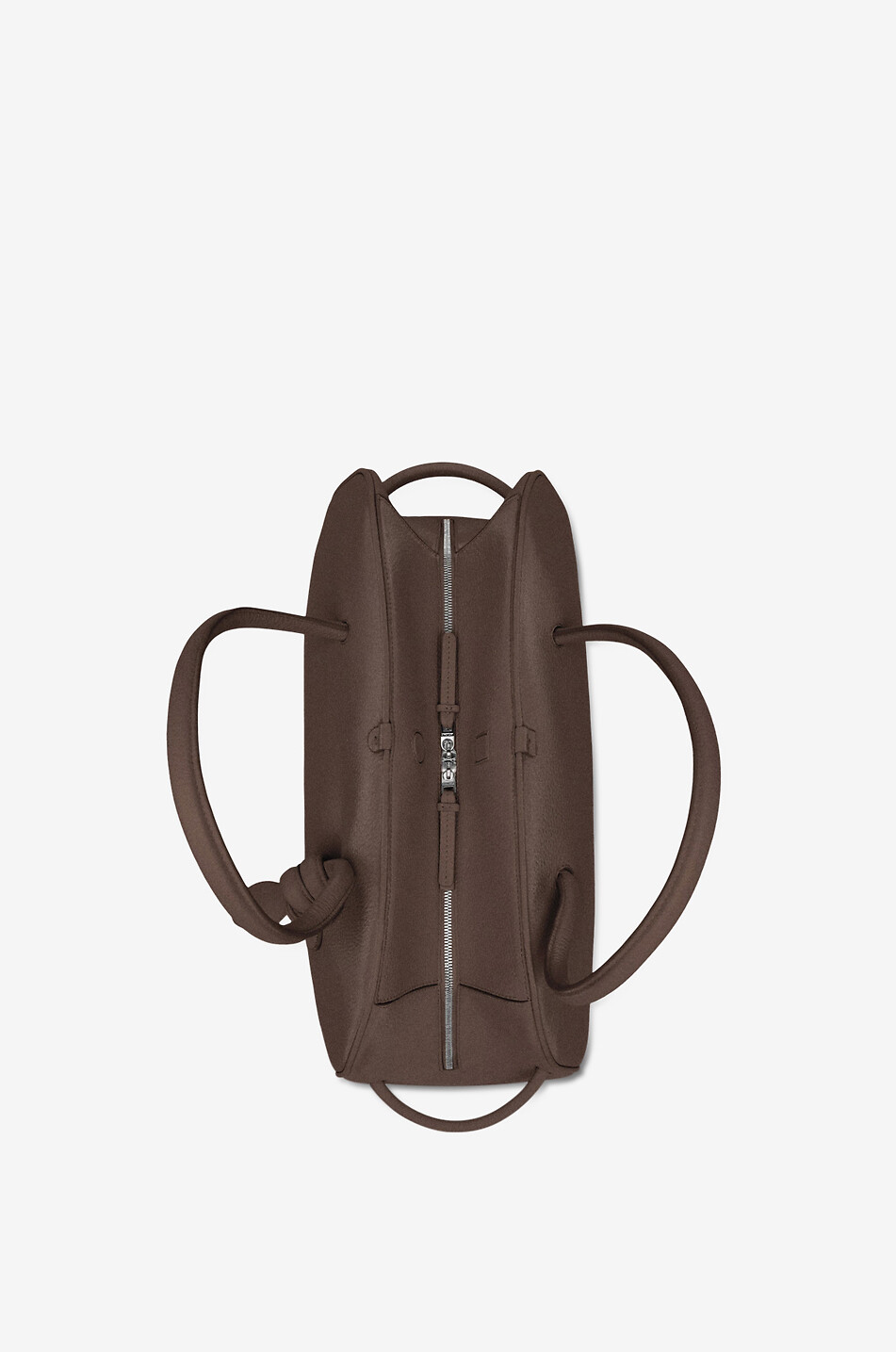 JACQUEMUS Sac à main en cuir grainé Le Grand Turismo Femme MARRON 5