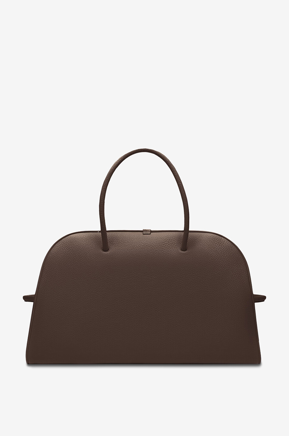 JACQUEMUS Sac à main en cuir grainé Le Grand Turismo Femme MARRON 3