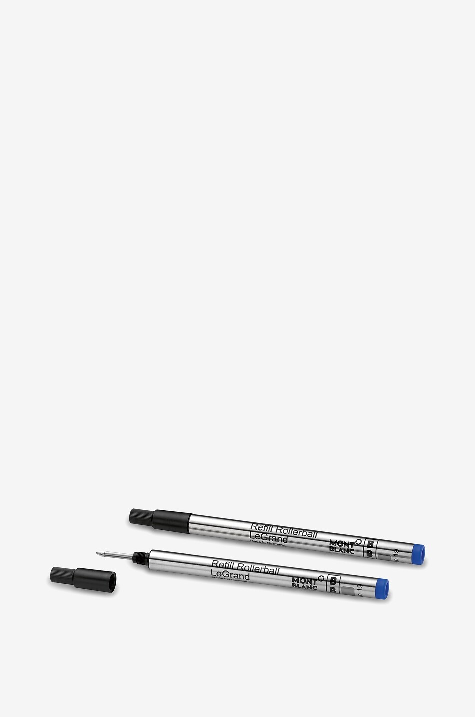 MONTBLANC 2 Rollerball LeGrand Refills, Royal Blue - Broad Home DARK BLUE 2