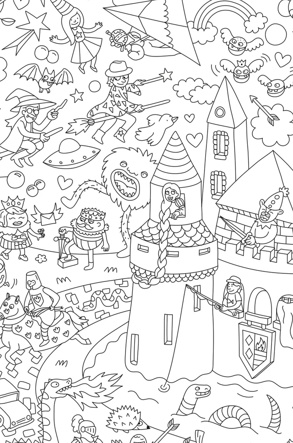 OMY Poster géant enfant Magic Unisexe MULTICOLORE 5