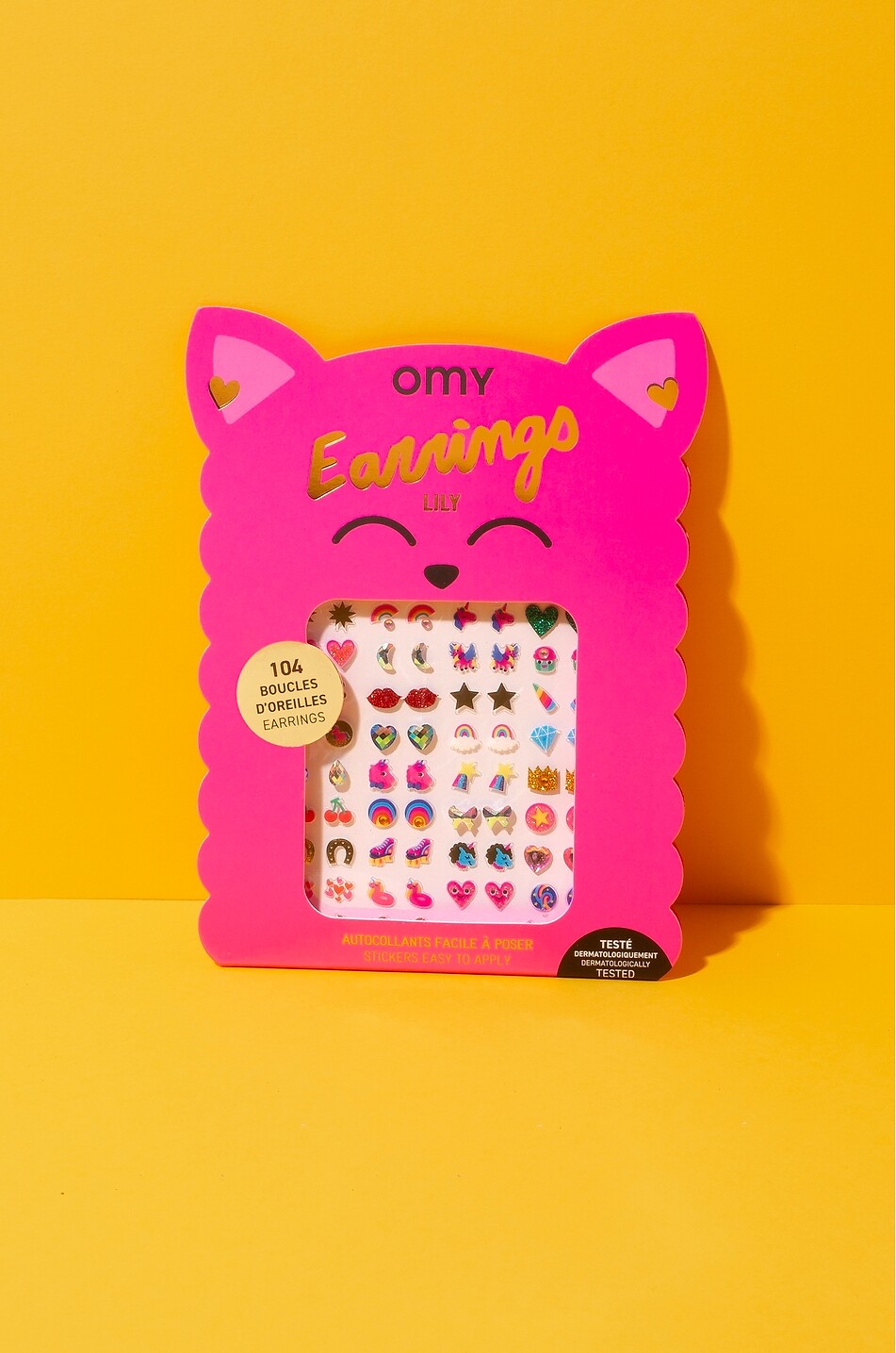 OMY Lily children's ear stickers Unisex MULTI COLOURED 4