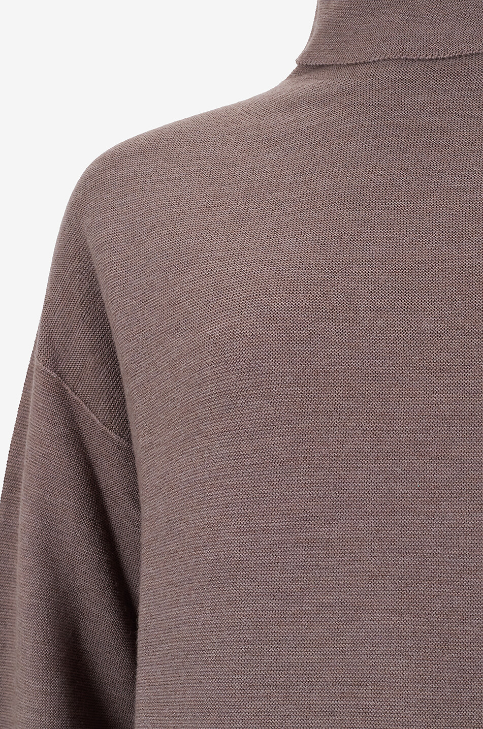 MOLLI Nora fine-knit turtleneck jumper Women BROWN 4