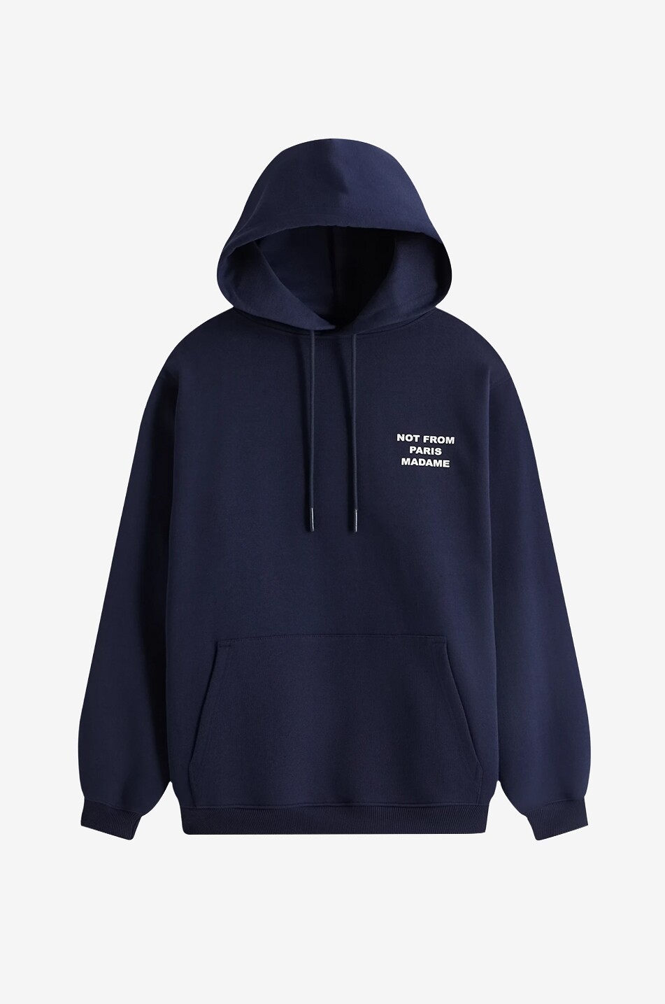DROLE DE MONSIEUR Sweat-shirt à capuche en coton Le Hoodie Slogan. Homme BLEU FONCE 1