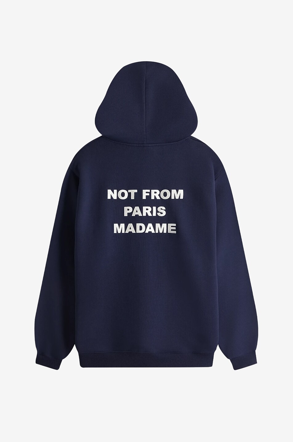 DROLE DE MONSIEUR Sweat-shirt à capuche en coton Le Hoodie Slogan. Homme BLEU FONCE 2