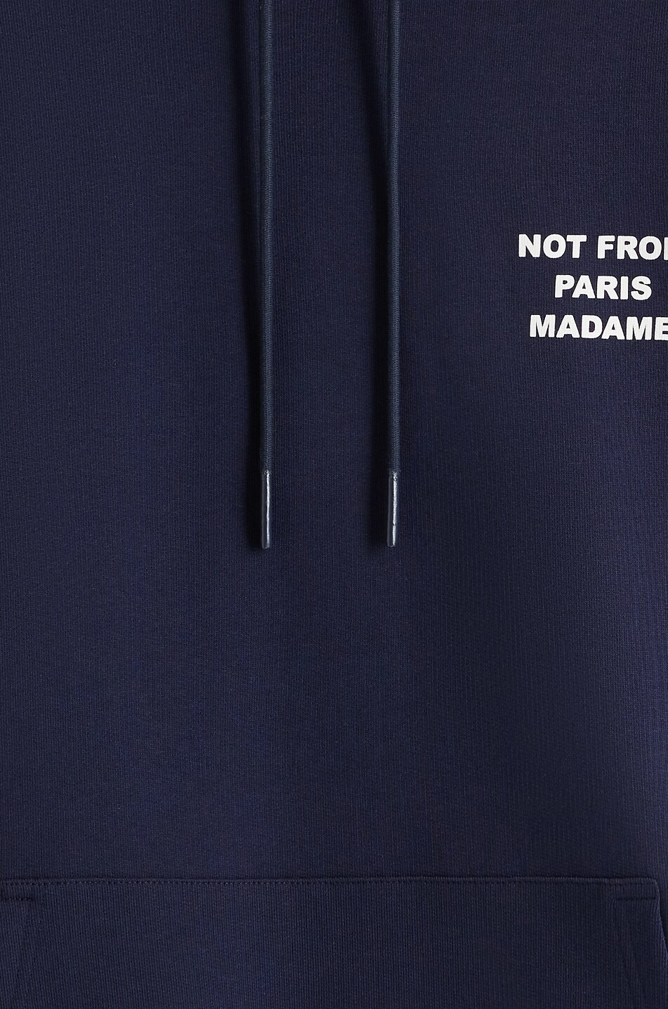 DROLE DE MONSIEUR Sweat-shirt à capuche en coton Le Hoodie Slogan. Homme BLEU FONCE 3