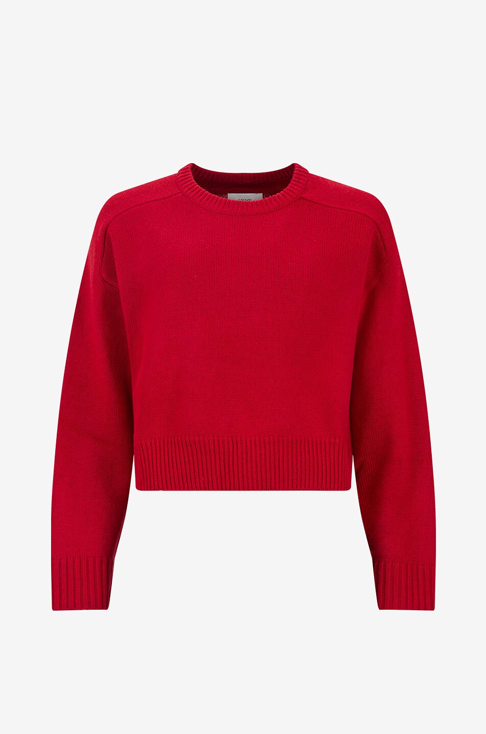 Bruzzi knitted short crewneck jumper