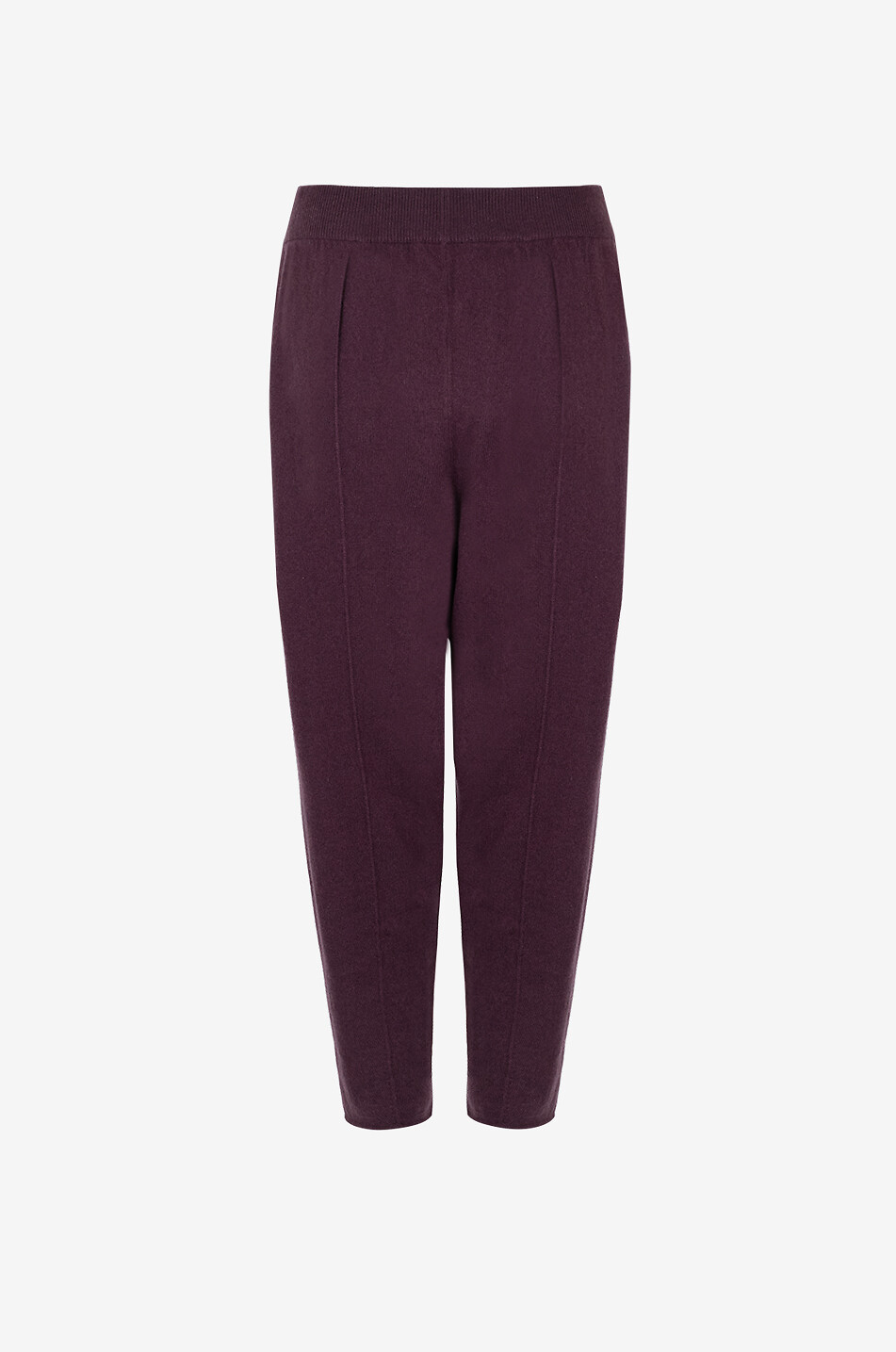 PANICALE Pantalon de jogging en maille à coupe carotte Femme ROUGE FONCÉ 2