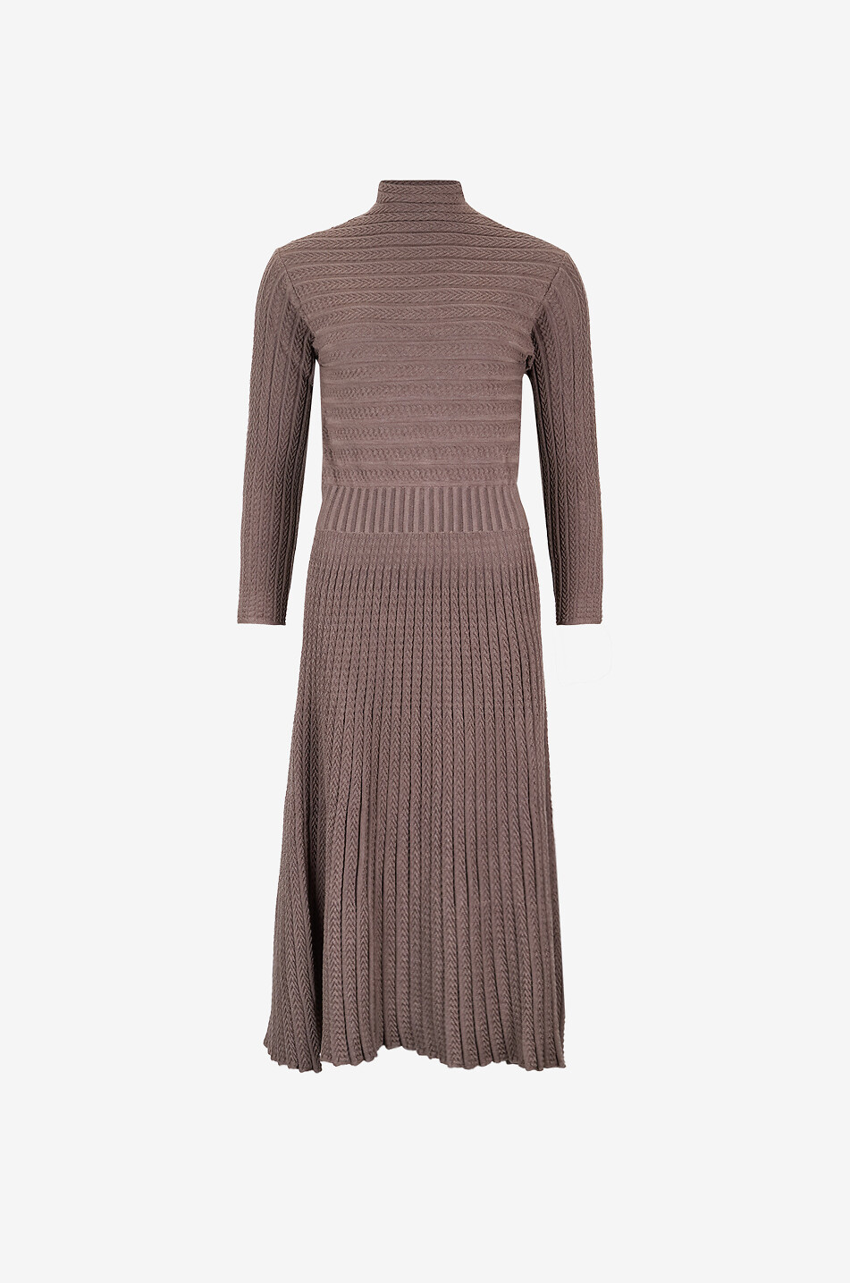 Laurence chevron knit maxi dress