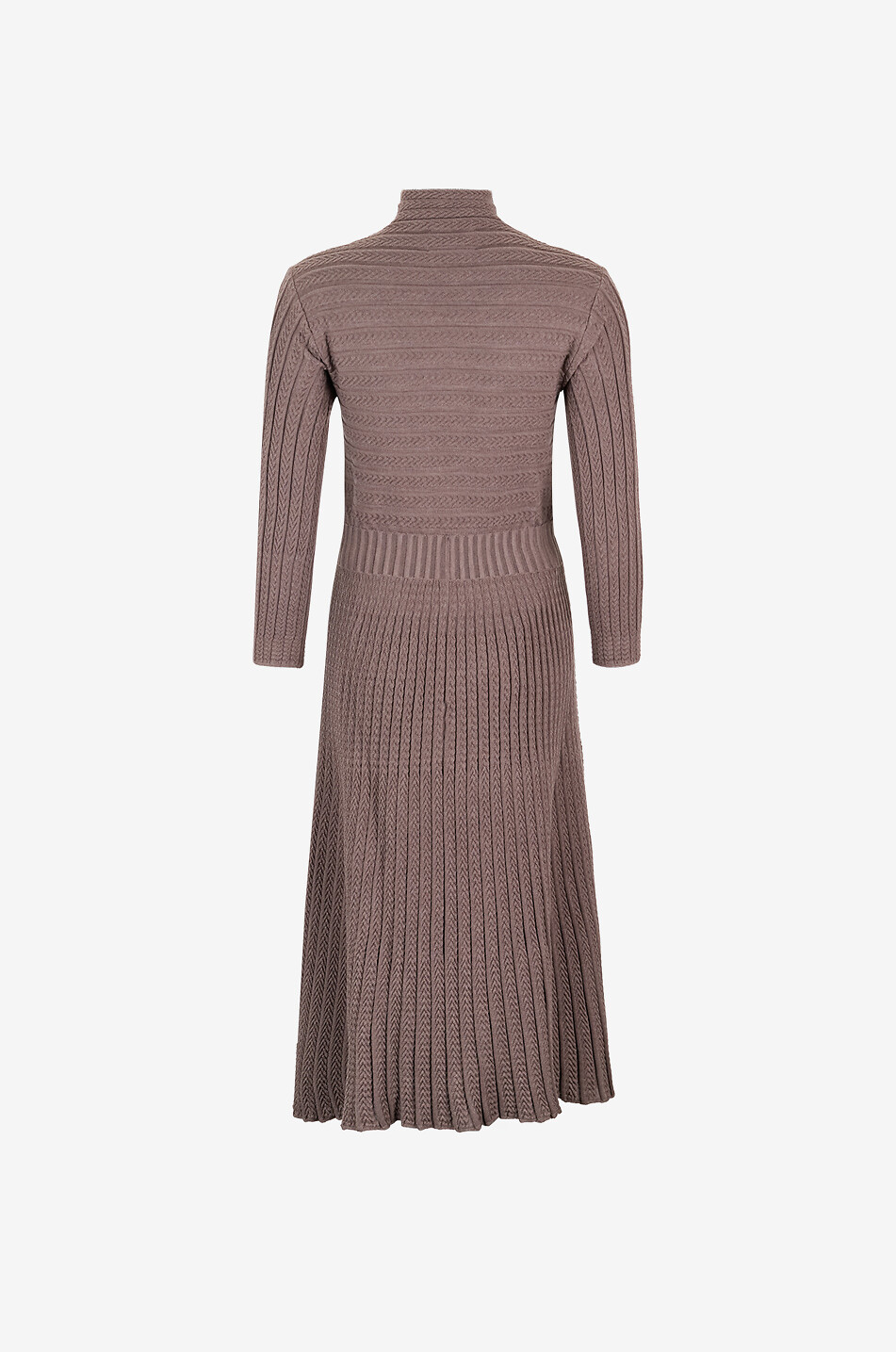 MOLLI Laurence chevron knit maxi dress Women BROWN 2