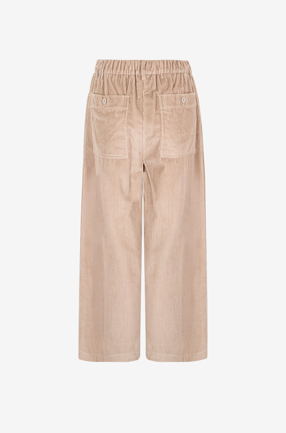WEEKEND MAX MARA Pantalon droit en velours côtelé Ursola Femme BEIGE 2