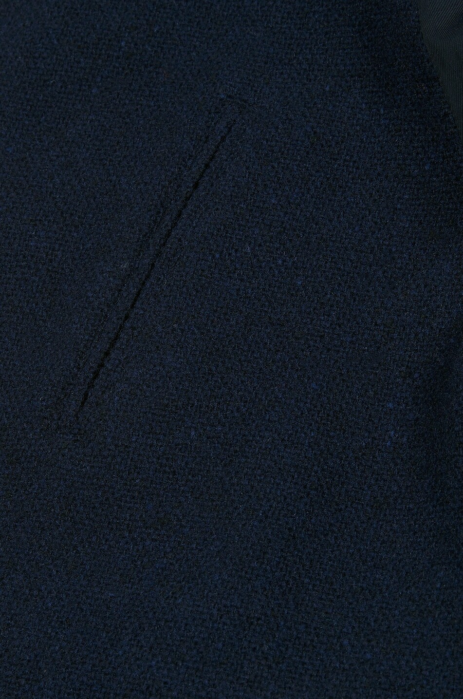 DRAKES Long wool coat with raglan sleeves Men DARK BLUE 6