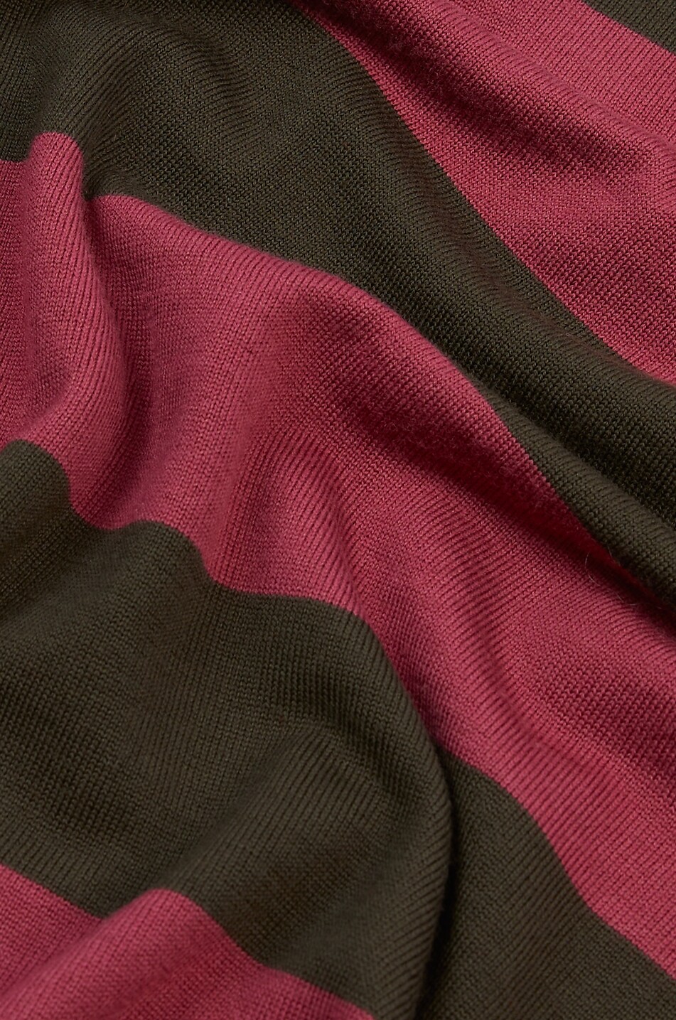 DRAKES Gestreiftes Rugby-Strickhemd aus Merinowolle Herren BUNT 5