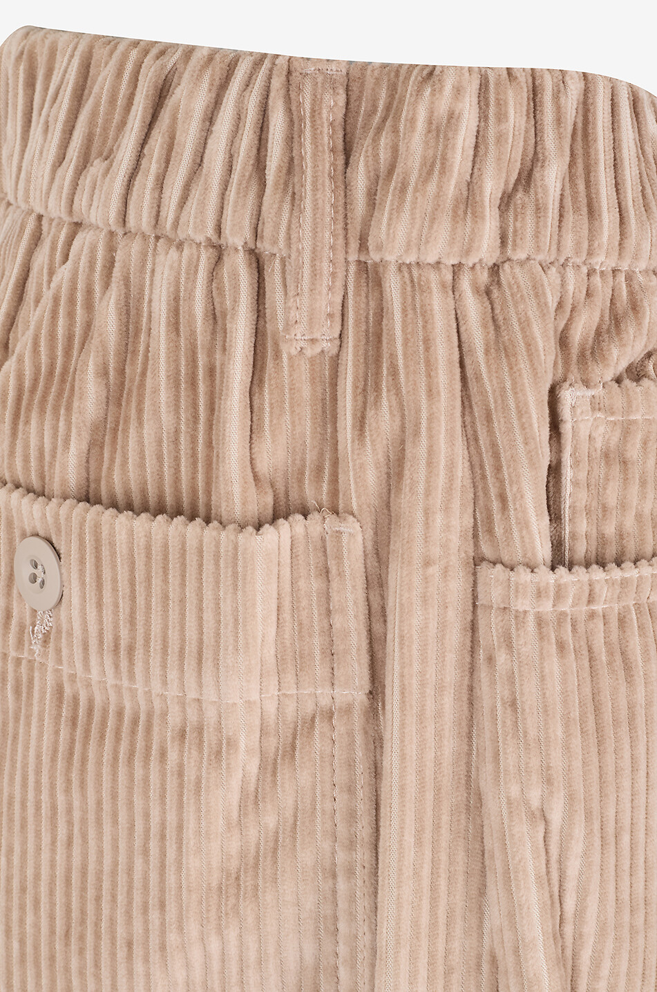 WEEKEND MAX MARA Pantalon droit en velours côtelé Ursola Femme BEIGE 3