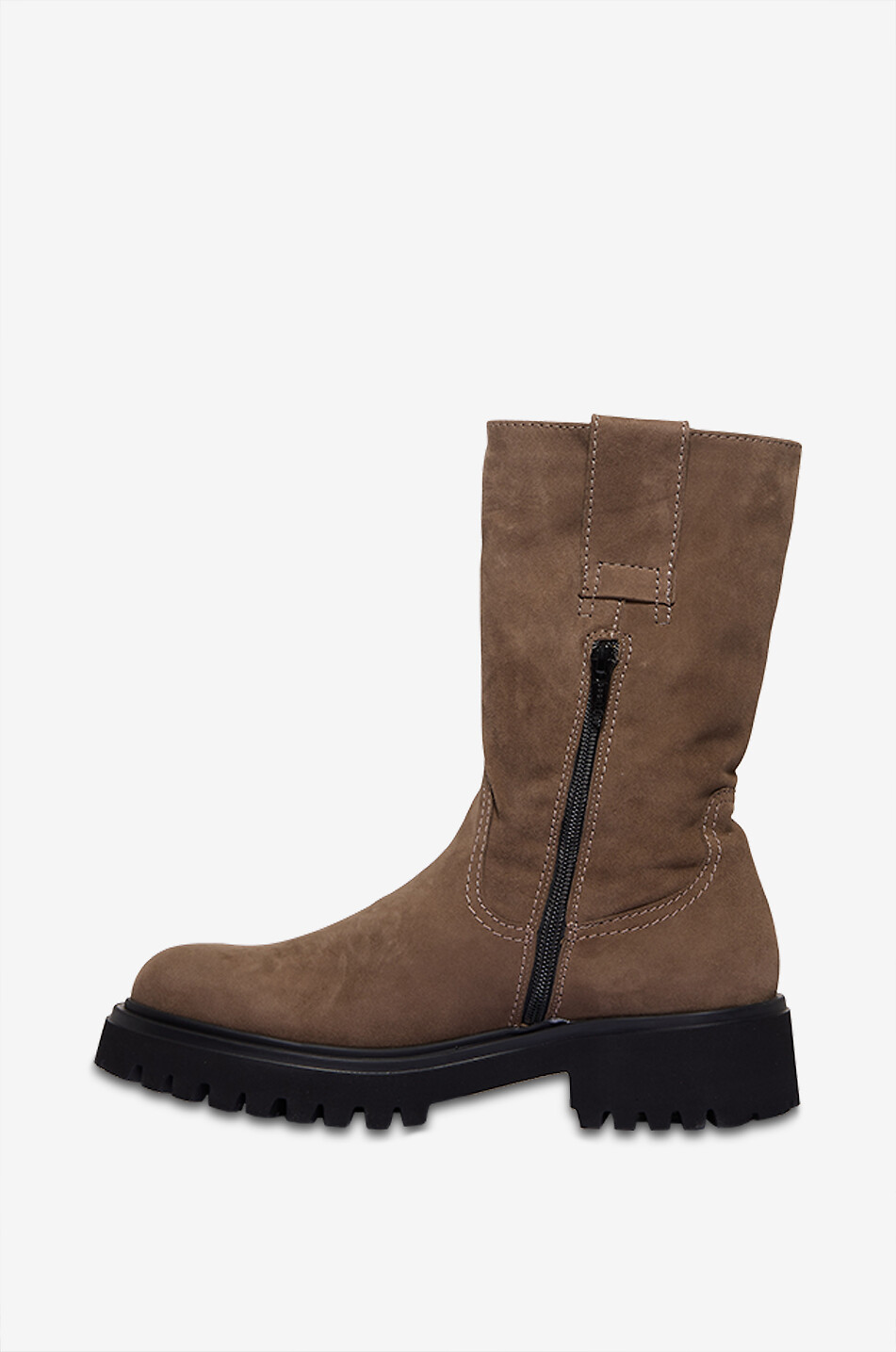 BONGÉNIE Bottines en daim à strass Whitley-Mo Camoscio 40 Femme MARRON 3