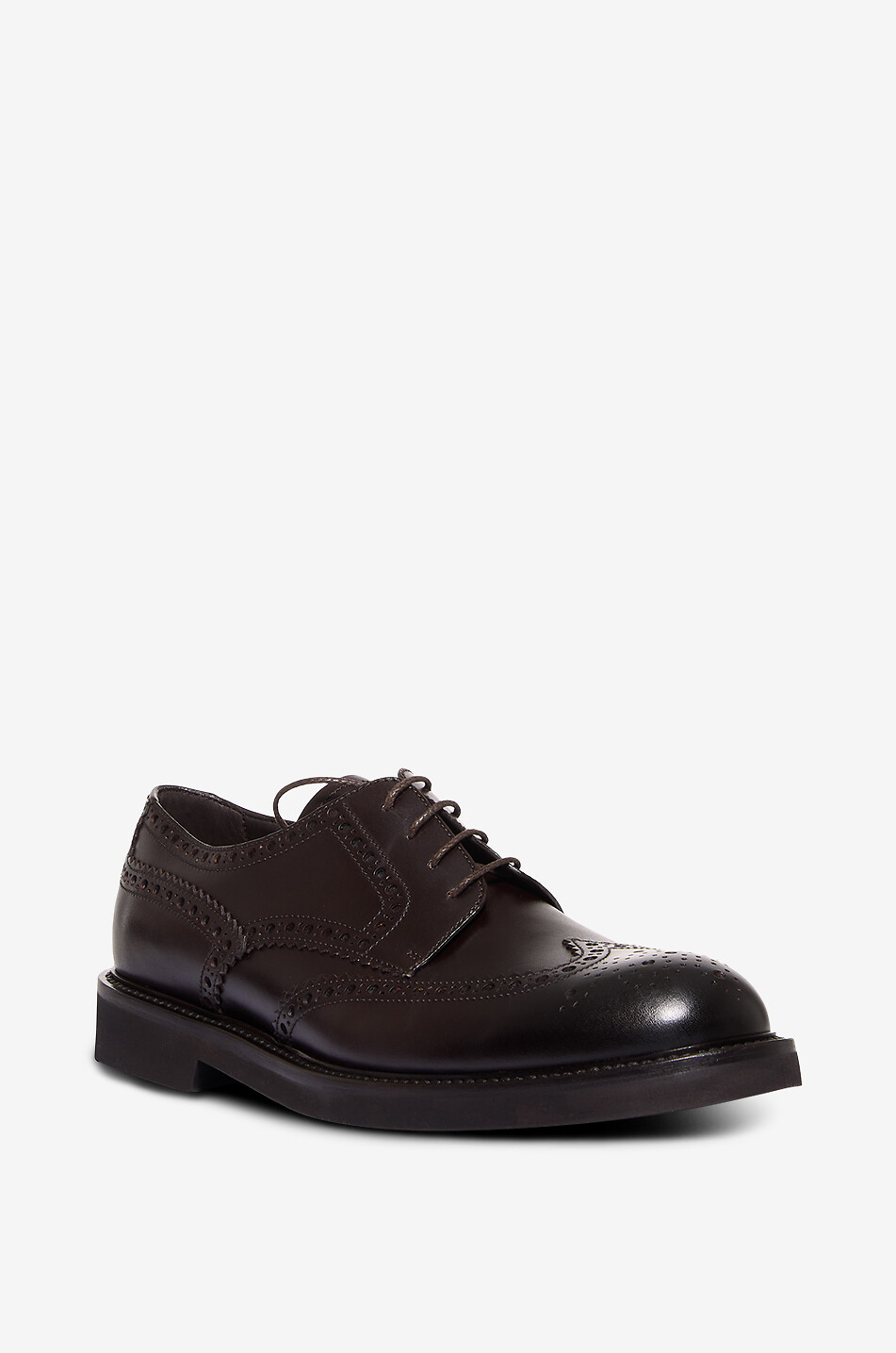 Derbies en cuir à lacets