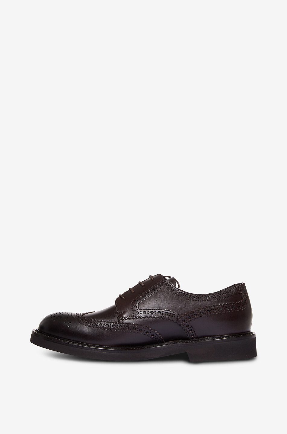 BARRETT Derbies en cuir à lacets Homme MARRON FONCÉ 3