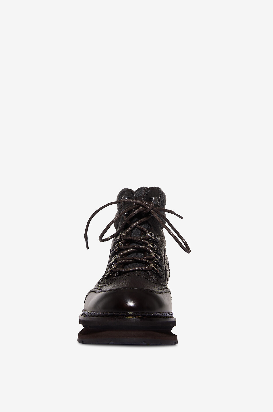 BARRETT Lederstiefeletten mit Lammfellfutter Herren DUNKELBRAUN 2
