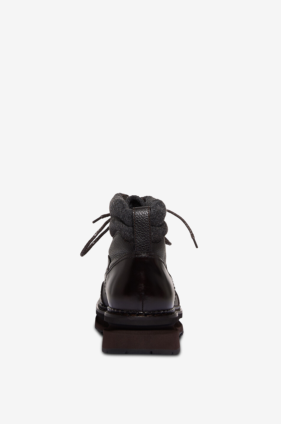 BARRETT Lederstiefeletten mit Lammfellfutter Herren DUNKELBRAUN 4