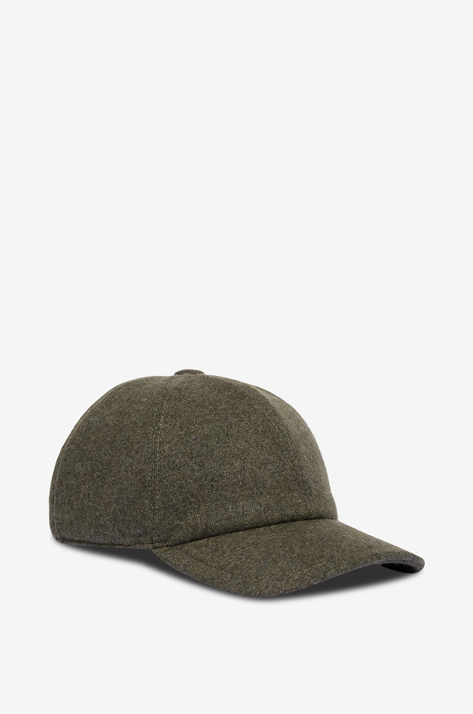FEDELI Land flannel cap Men MEDIUM GREEN 2