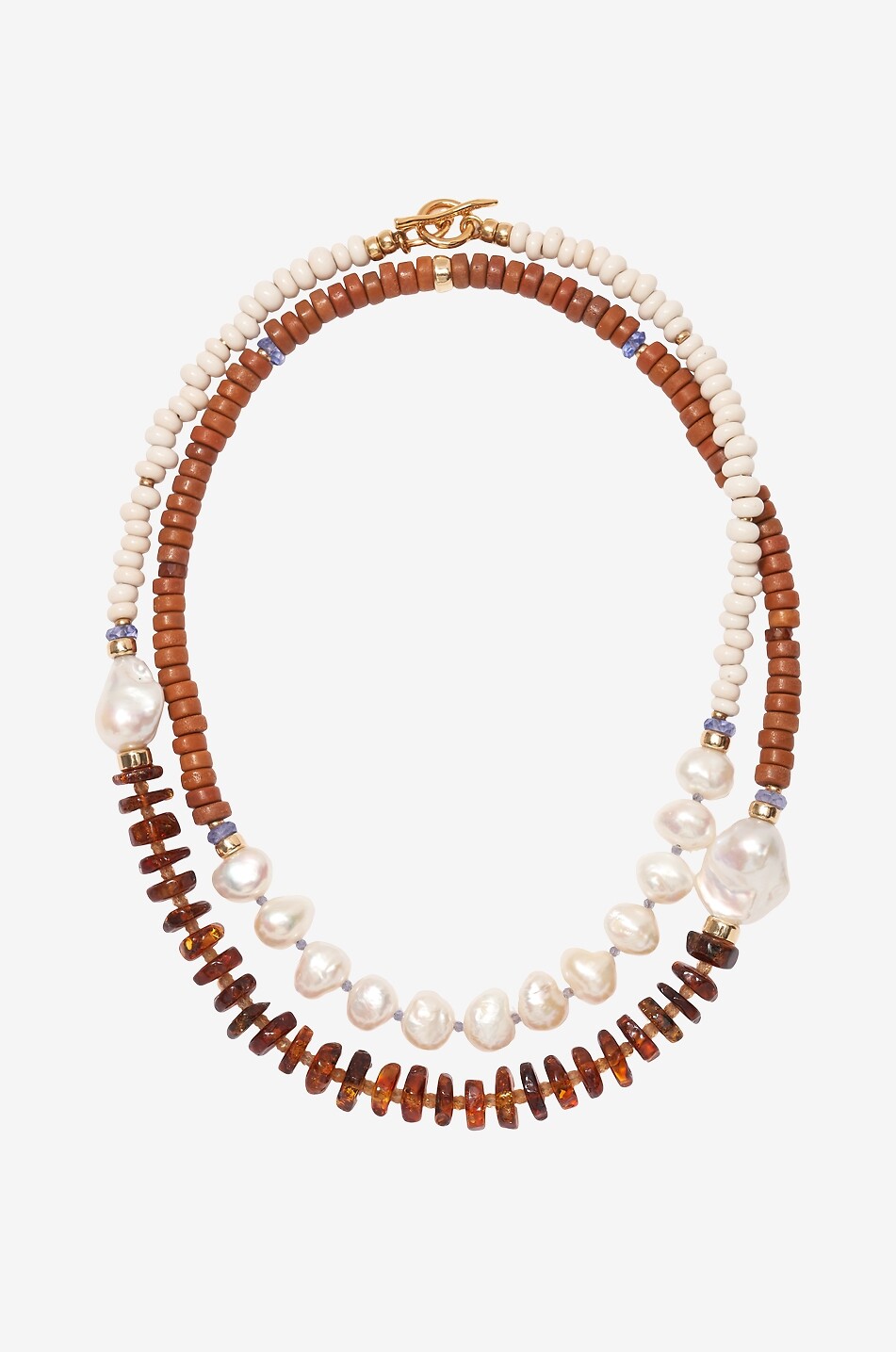 LIZZIE FORTUNATO Sautoir en perles et verre Cabana Femme MULTICOLORE 1