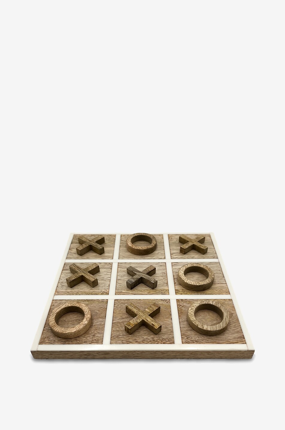 Jeu de morpion en bois OXO