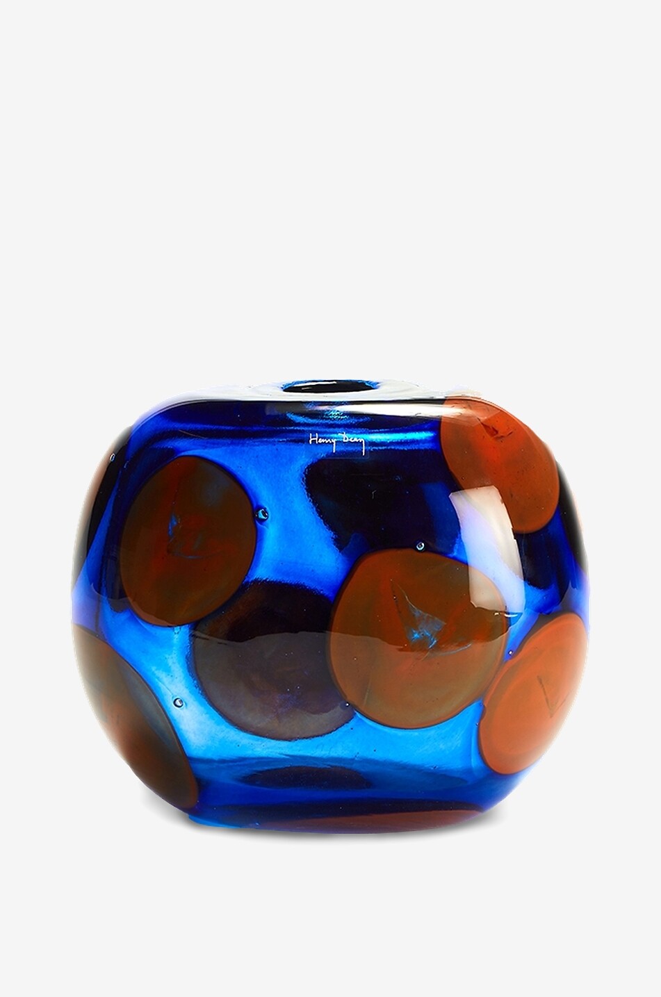 V.Meduse glass vase