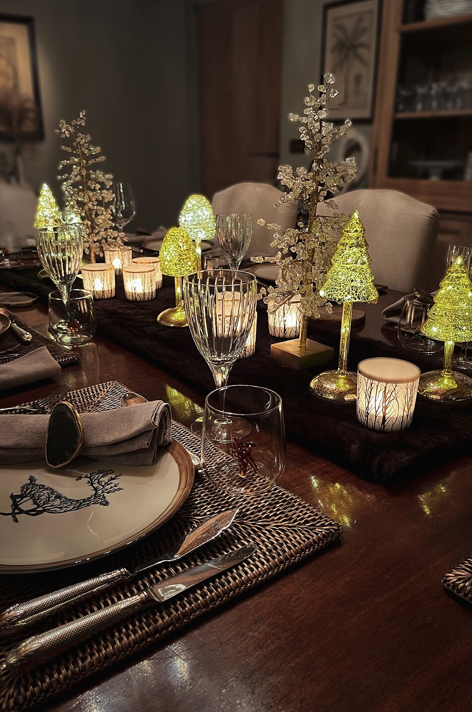 JF. THE REBORN HOME Assiette plate en porcelaine Tree Squirrel - D26 Maison MULTICOLORE 3