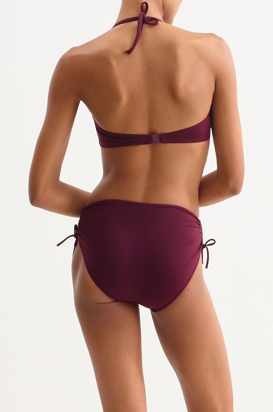 ERES Bas de bikini à nouer Sofia Femme ROUGE FONCÉ 6