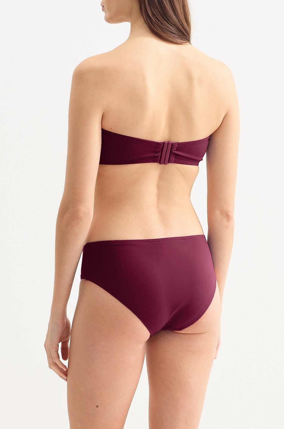 ERES Bas de bikini taille basse Succès Femme ROUGE FONCÉ 6