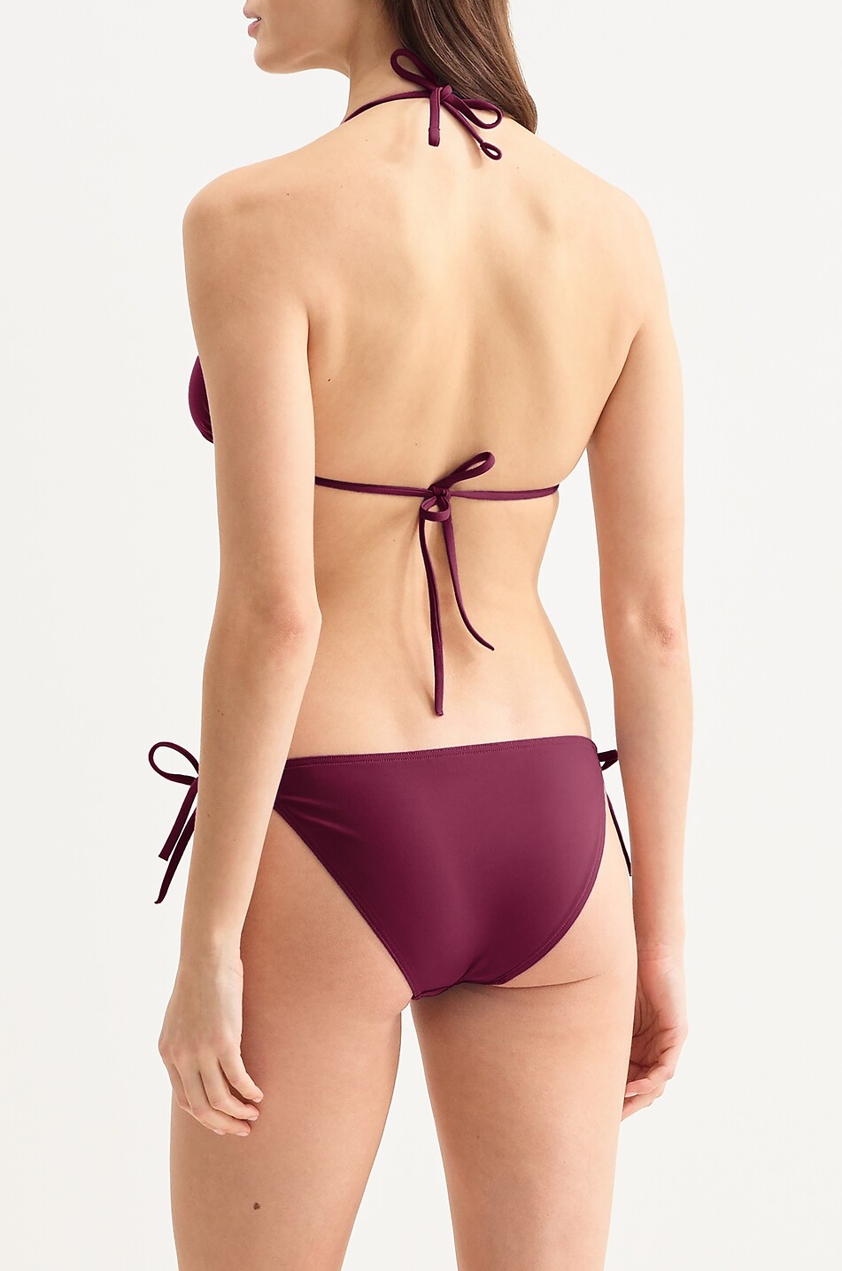 ERES Haut de bikini triangle Mouna Femme ROUGE FONCÉ 6